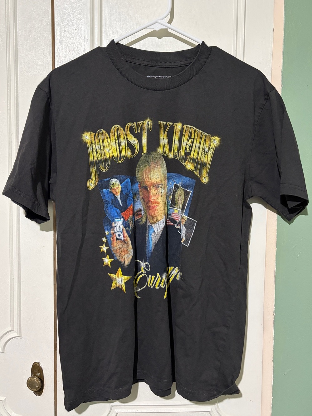 Joost Klein Shirt Official Tour Merch Black Graphic Tee Size L
